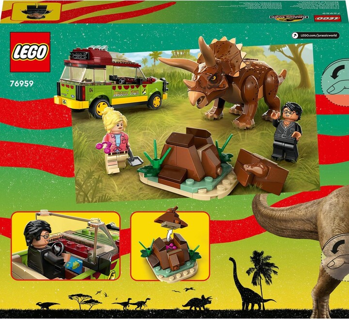 LEGO® Jurassic World 76959 Zkoumání triceratopse_1753639843