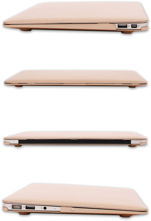 EPICO plastový kryt pro MacBook Air 11&quot; (A1370. A1465), zlatá_23299125