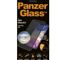 PanzerGlass Edge-to-Edge Privacy pro Apple iPhone Xr/11 s CamSlider, černé_1413888145