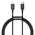 Baseus nabíjecí / datový kabel Superior Series USB-C - Lightning, 20W, 1m, černá_1000037882