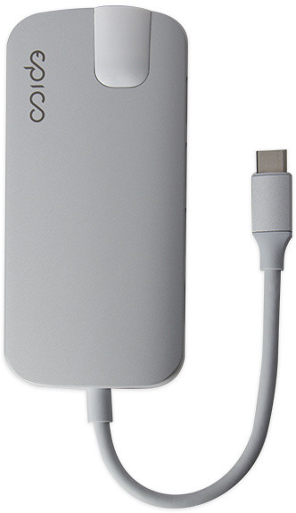 EPICO USB Type-C HUB with Ethernet - silver_441715020