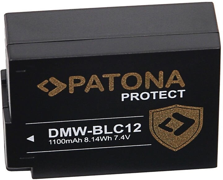 PATONA baterie pro Panasonic DMW-BLC12 E 1100mAh Li-Ion Protect_642110178