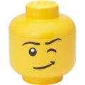 Úložný box LEGO Hlava - mrkající chlapec (S)_1893901454