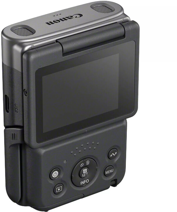 Canon PowerShot V10 Advanced Vlogging Kit, stříbrná_1806636349