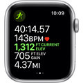 Apple Watch Series 5 GPS, 44mm Silver Aluminium Case with White Sport Band - S/M &amp; M/L_785078790