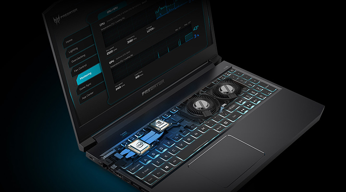 Herní notebook ACER Predator Triton 300 PT31551539R černý black