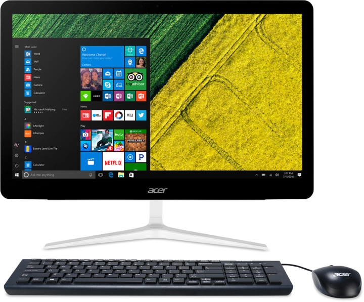 Acer Aspire Z24-880, stříbrná_870517186