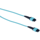 Masterlan optický MPO patch cord, MPOupc/MPOupc, female, MM, OM3, 12, Typ B, 2m
