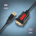 AXAGON ADS-1PSN, USB-A 2.0 - sériový RS-232 DB9-M Prolific adaptér / kabel 1.5m_420788432
