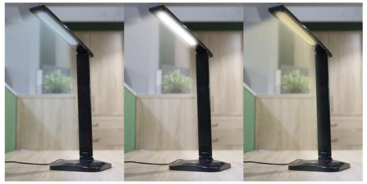 Emos LED stolní lampa CHASE, černá_1637988057