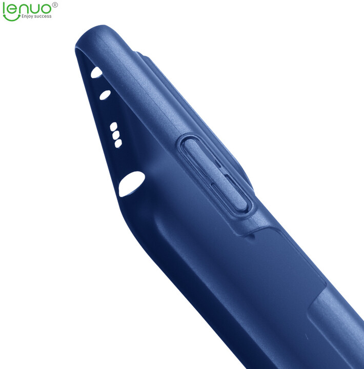 Lenuo Leshield zadní kryt pro Xiaomi Redmi Note 10 Pro, modrá_608827577