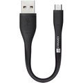 CONNECT IT Wirez Micro USB - USB pro power banky, černý, 13 cm_1596740254