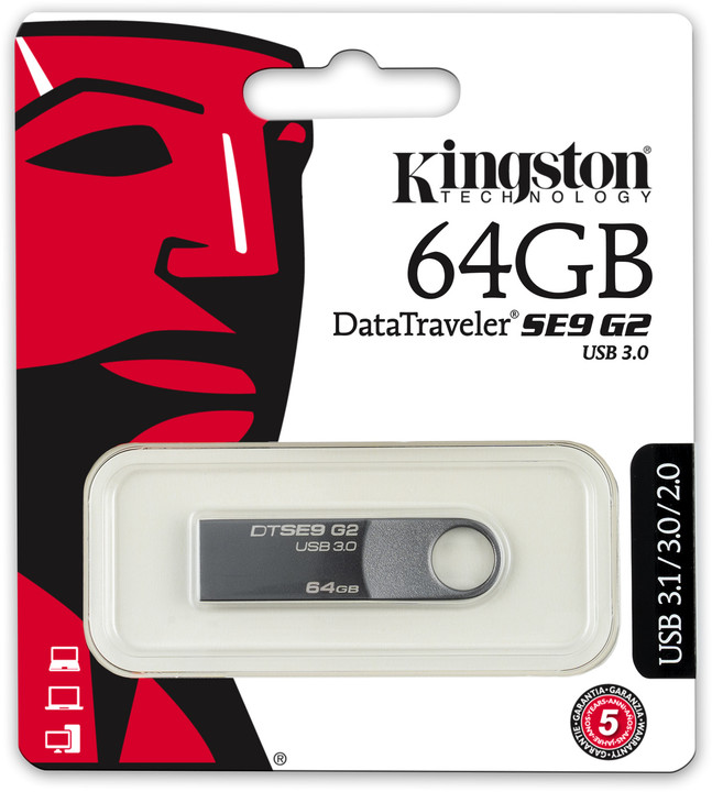 Kingston DataTraveler SE9 G2 Premium - 64GB_312785592