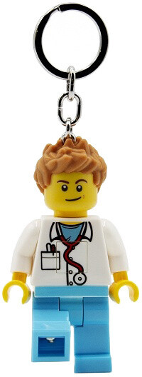 Klíčenka LEGO Iconic Doktor, svítící figurka_2050923806