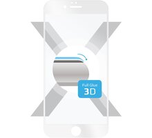 FIXED 3D Full-Cover ochranné tvrzené sklo pro Apple iPhone 6/6S, s lepením přes celý displej, bílé_249369760