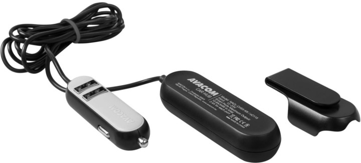 Avacom CarHUB nabíječka do auta 5x USB výstup, černá_1588740599