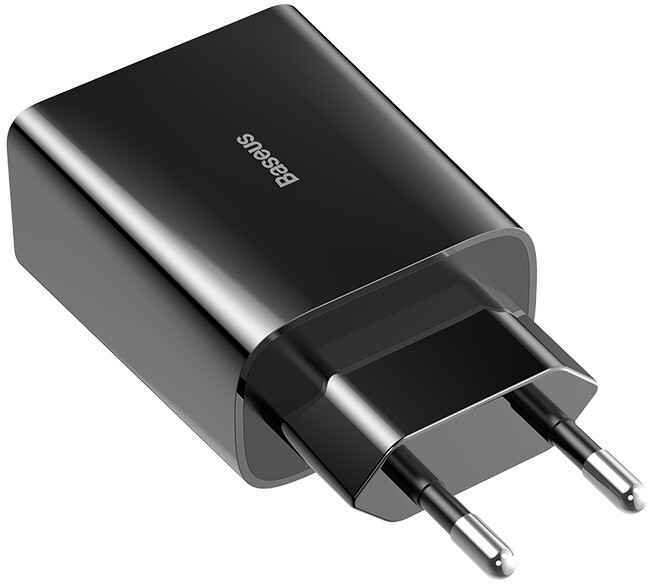 Baseus síťová nabíječka Speed Mini, USB-C PD, 18W, černá_1516195958