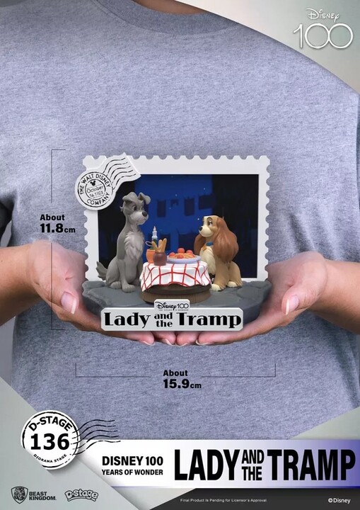 Figurka Disney - Lady a Tramp Diorama_942190438