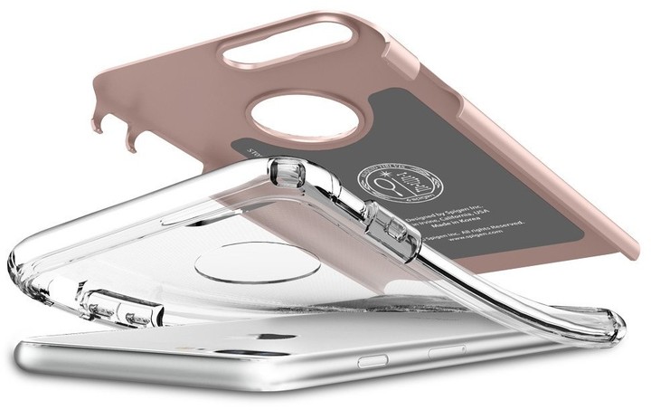 Spigen Hybrid Armor pro iPhone 7 Plus, rose gold_1472077782