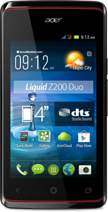 Acer Liquid Z200, černá_275559157