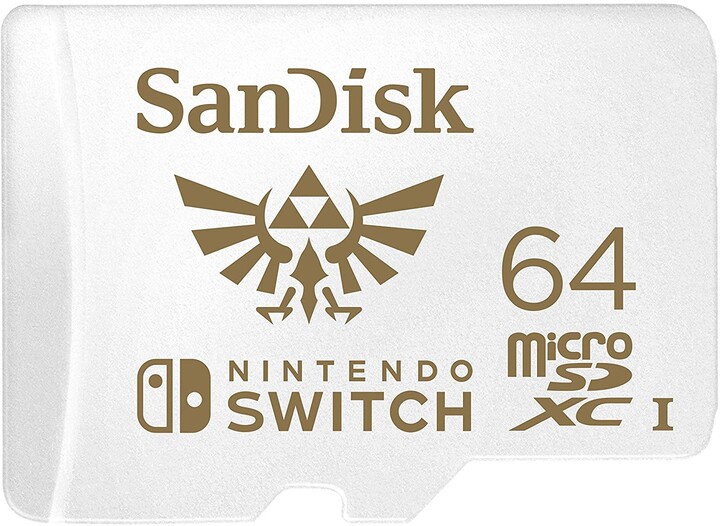 Sandisk Micro SDXC pro Nintendo Switch 64GB 100 MB/s UHS-I U3_1607957431