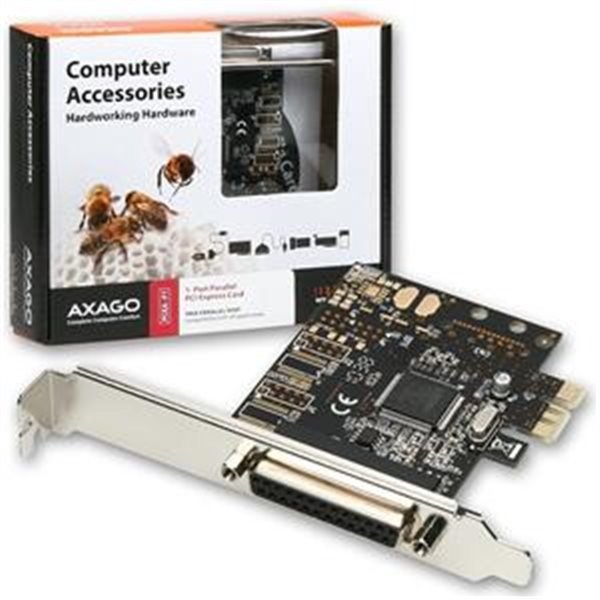 AXAGON PCI-Express adapter 1x paralel port_1043470698