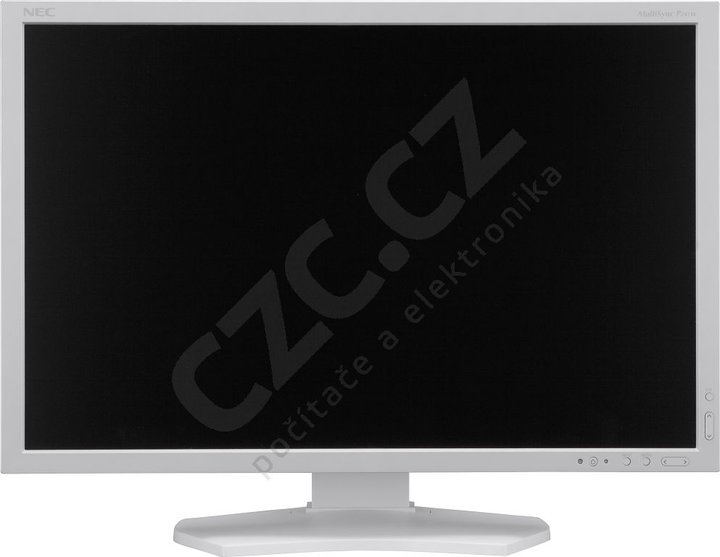 NEC MultiSync P241W, stříbrno-šedý - LCD monitor 24&quot;_1023333591