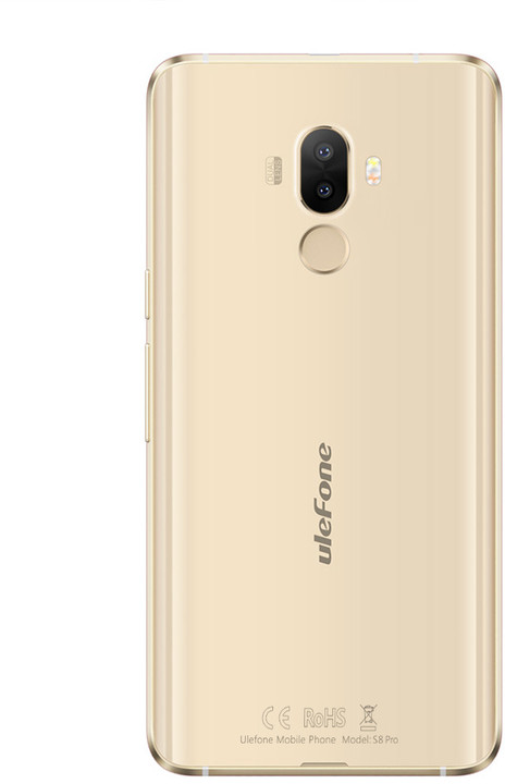 Ulefone S8 Pro, 2GB/16GB, zlatá_1535586827
