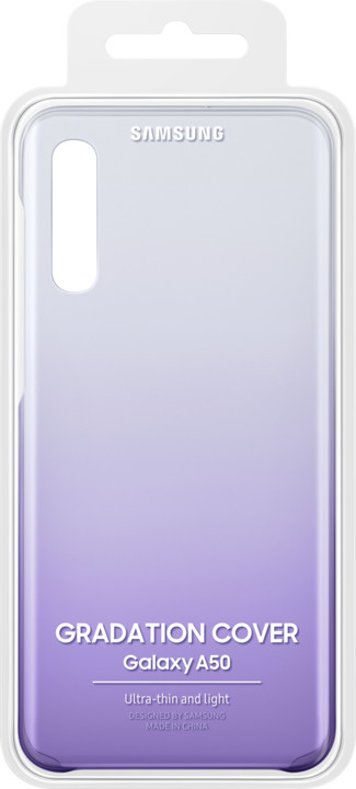 Samsung Gradation zadní kryt pro Samsung A505 Galaxy A50, fialová (violet)_366117094
