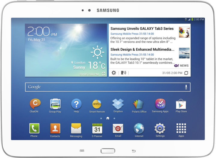Samsung P5200 Galaxy Tab 3 10.1, 3G, 16GB, bílá_250991676