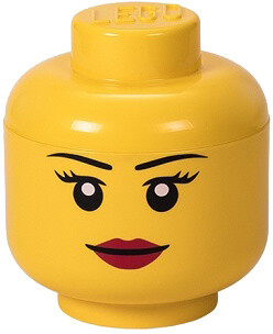 Úložný box LEGO Hlava - dívka (S)_720831038