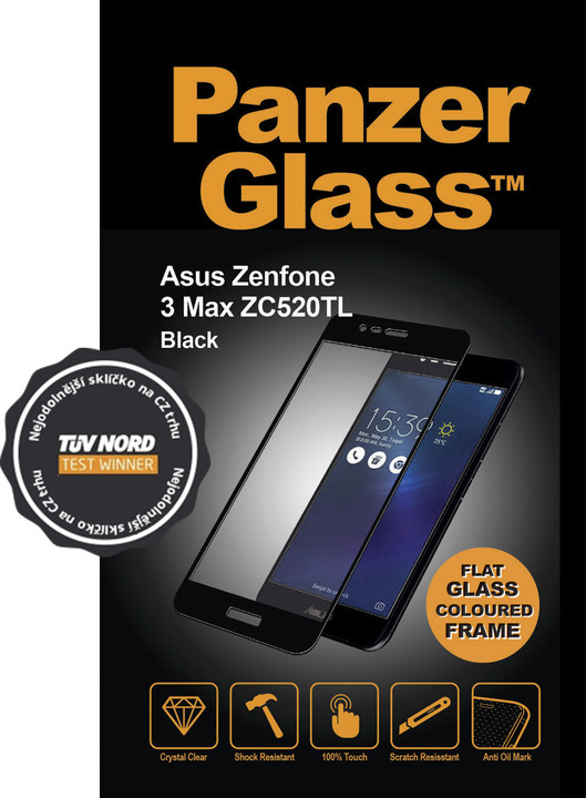 PanzerGlass Edge-to-Edge pro Asus Zenfone 3 Max, černé_532604473