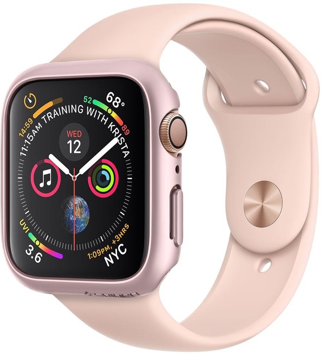 Spigen Thin Fit Apple Watch 4/5 40mm, růžovo/zlatá_70260272