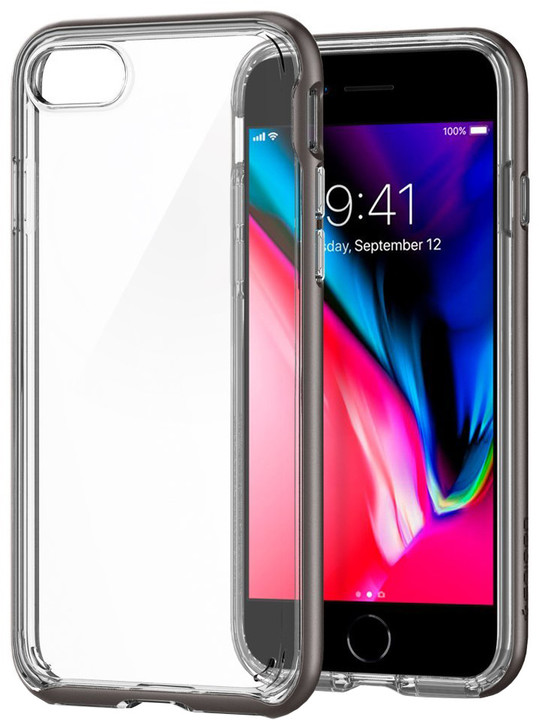 Spigen Neo Hybrid Crystal 2 pro iPhone 7/8, gunmetal_714062576