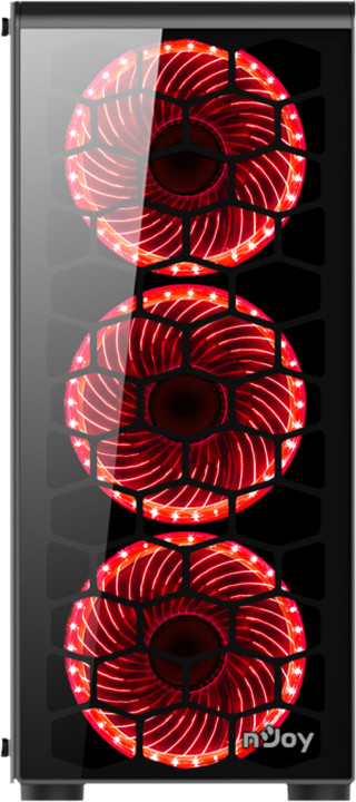 nJoy Vanguard, okno, červené LED, černá_330584014