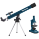 Discovery Scope 2, mikroskop + dalekohled, modrá + kniha „Vesmír. Neprázdná prázdnota“_1452618964
