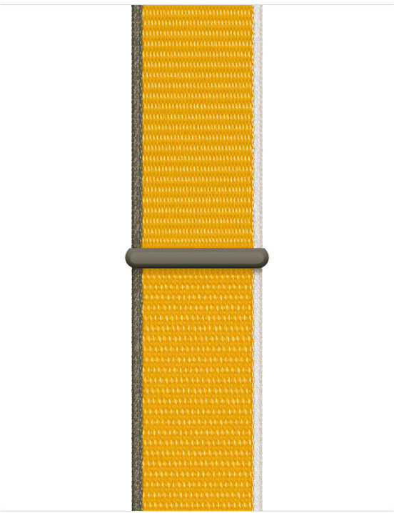 Apple řemínek pro Watch Series, provlékací, sportovní, 40mm, žlutá_1092971595
