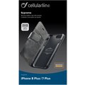 CellularLine prémiové kožené pouzdro typu kniha Supreme pro Apple iPhone 7 Plus/8 Plus, černé_446593279
