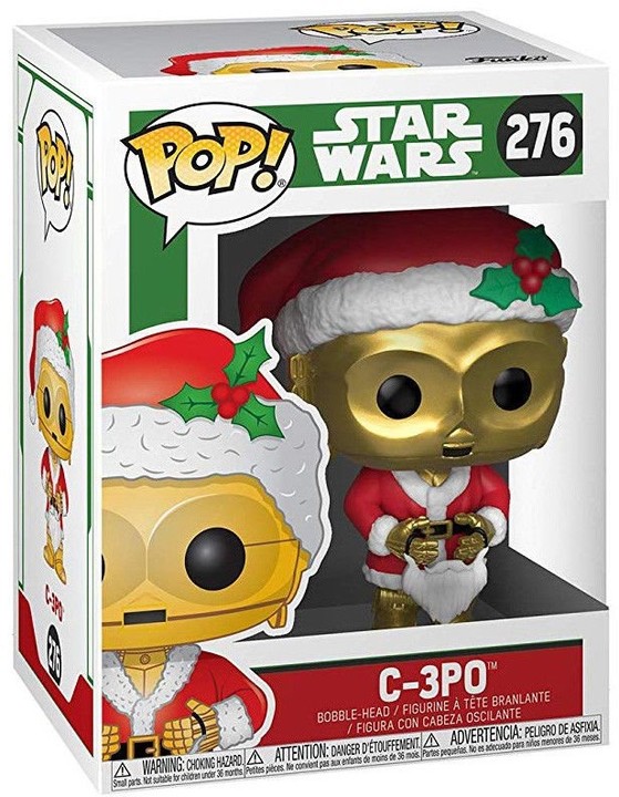 Figurka Funko POP! Bobble-Head Star Wars - C-3PO Holiday Santa_455511069