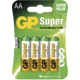 GP Super Value, alkalická, AA, 4ks