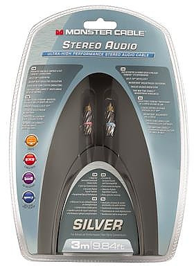 MONSTER Silver Stereo Audio cable, MC 40012 - 3m WW_1258020838