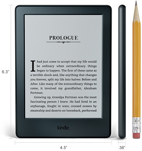 Amazon Kindle 8 Touch 2016 verze s reklamou černý/black_1294278145