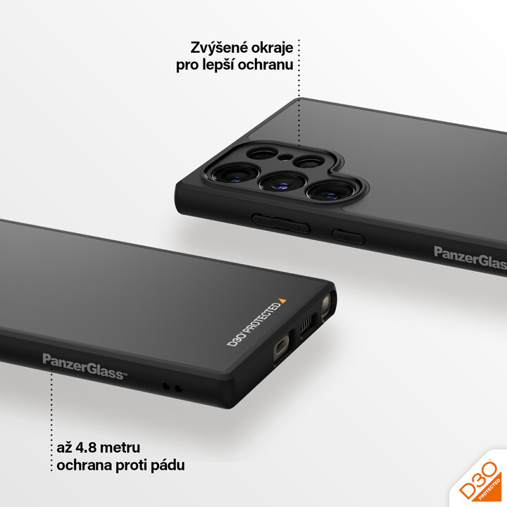 PanzerGlass ochranný kryt HardCase D3O pro Samsung Galaxy S24 Ultra, Black edition_1308737236