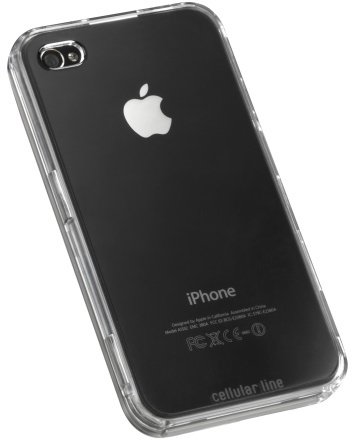 CellularLine Invisible zadní kryt pro iPhone 4/4S, průhledný + fólie_545903603