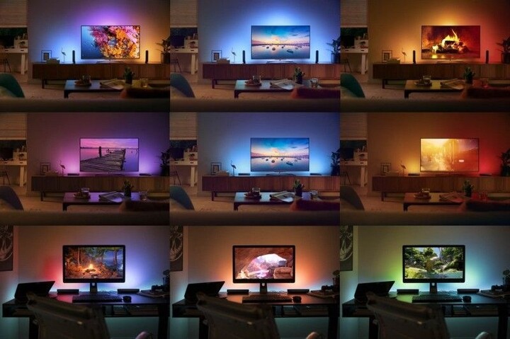 Philips Hue White and Color Ambiance Play Double pack černá_1212997452
