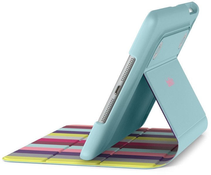 Belkin oboustranné pouzdro pro iPad mini - Modrá/Mutli colour_1437294091