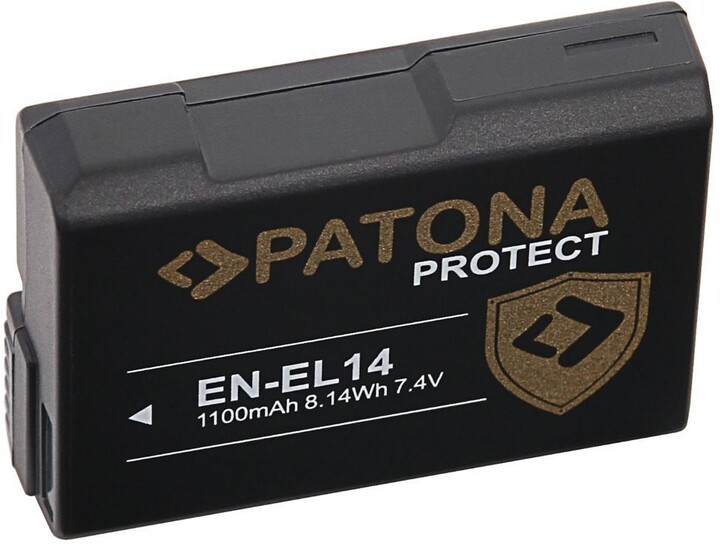 PATONA baterie pro Nikon EN-EL14 1100mAh Li-Ion Protect_374537623