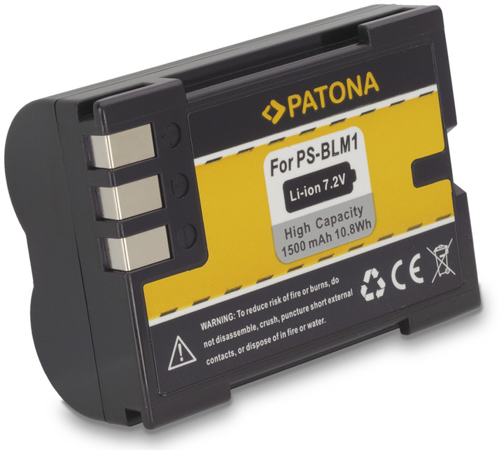 Patona baterie pro Olympus PS-BLM1 1500mAh Li-Ion 7,2V