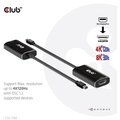 Club3D aktivní adaptér mini DisplayPort 1.4 na HDMI 4K@120Hz s DSC1.2, černá_310716323