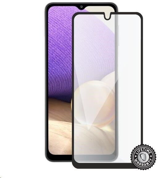 Screenshield temperované sklo pro Samsung Galaxy A32 (A325), Full Cover, černá_2067911012